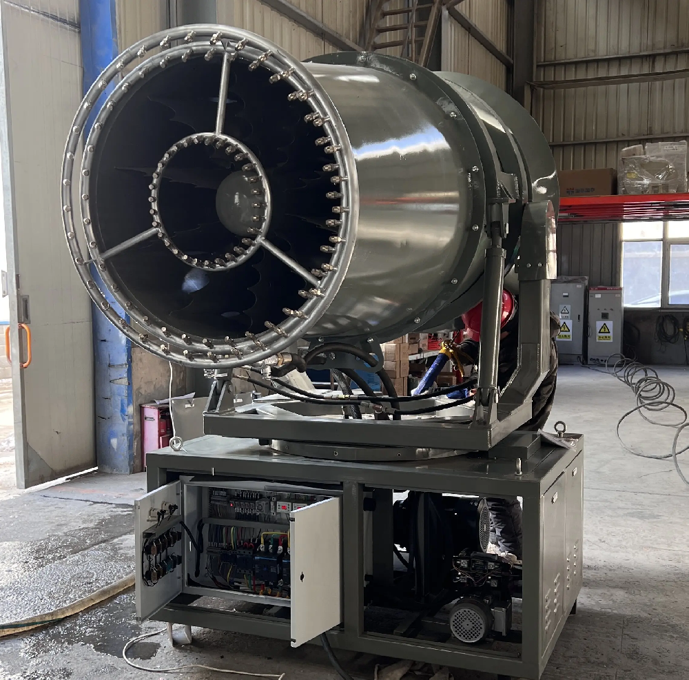 干霧抑塵移動霧炮設備